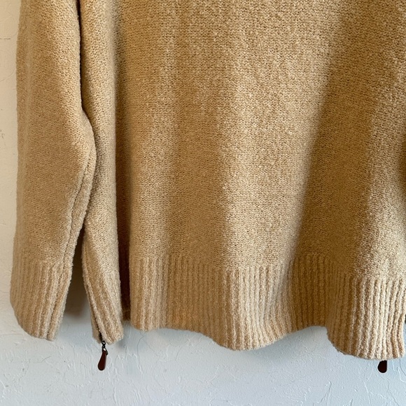 NWT Westbound Golden Wheat Cowl Neck Cozy Pullover Wool Blend Sweater Sz 2X - Picture 8 of 14